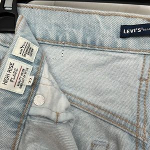 Levi High Rise  Flare Womens Jeans